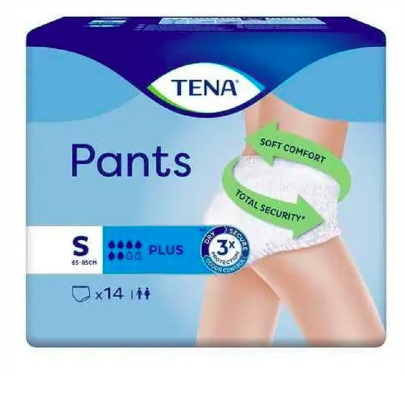 Підгузки-трусики для дорослих TENA Pants Plus Small, 65-85 см, 14 шт